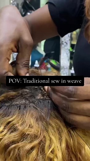 Traditional Sew In Weave Installation | Hair Transformation