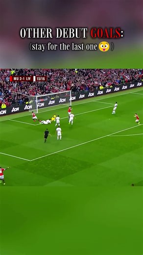 Other Debut Goals Vs This Debut Goal! #shorts #football #tweening