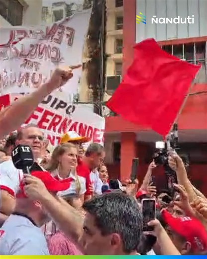 #InternasANR | Inscripción de candidatura de Camilo Pérez 🗣️“Hoy se inscribe la candidatura de un correligionario con más de 25 años de afiliación. De un patio baldío, hizo el complejo deportivo más grande del continente”, expresó el diputado Raúl Latorre. 🗣️“Una propuesta cargada de trabajo, de gestión, sin una mancha de corrupción; ese es Camilo Pérez, el próximo intendente de Asunción”, añadió. Vía: #JessicaMartínez #Ñanduti | Radio Ñanduti Digital AM