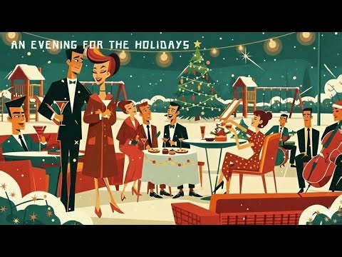 60s Atomic Cocktail Lounge Music | An Evening for the Holidays