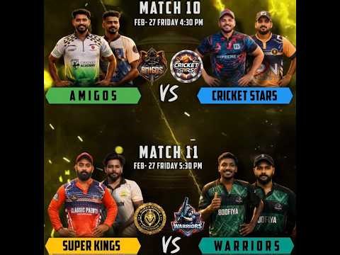 SUPER KINGS VS WARRIORS | KPL-8