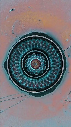 The physics of sound made visible. #cymatics