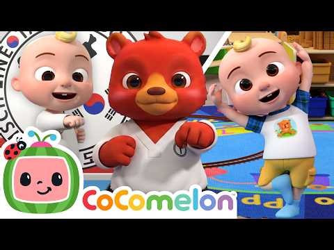 Taekwondo & Yoga Song 🧘 | Stay Active and Healthy | CoComelon Nursery Rhymes & Kids Songs