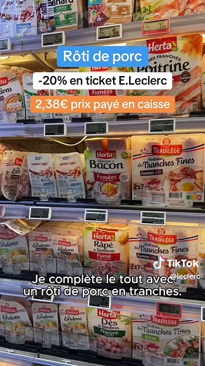 Recettes simples et économiques pour la semaine chez Leclerc