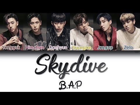 B.A.P (비에이피) - Skydive | Han/Rom/Eng | Color Coded Lyrics |