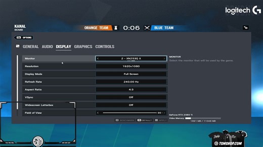 R6彩虹六号TSM职业哥Beaulo视频设置/灵敏度fov设置/外设/2020.04更新