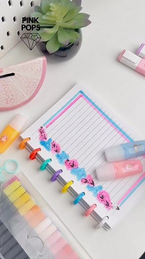 22K views · 11 reactions | Illuminate your notes and brighten your day with these vibrant highlighters! ✨ #StudyEssentials #ColorfulNotes #StationaryLove #HighlighterHeaven #BrightIdeas | pink.pops | Facebook