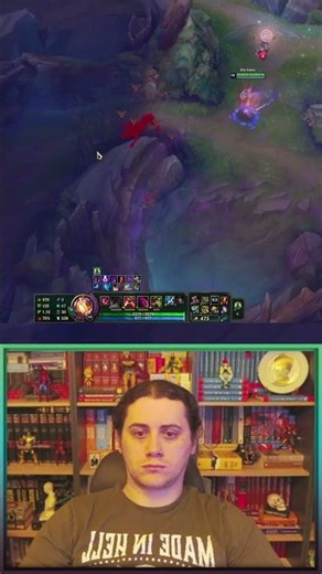 Shaco Doing a Backflip on Naafiri #lol #shaco #gaming