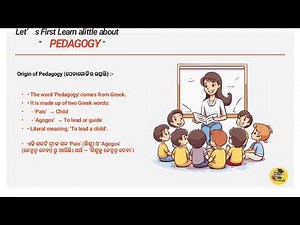 What is Pedagogy? | Meaning, Origin & Importance in Education by ANKITA