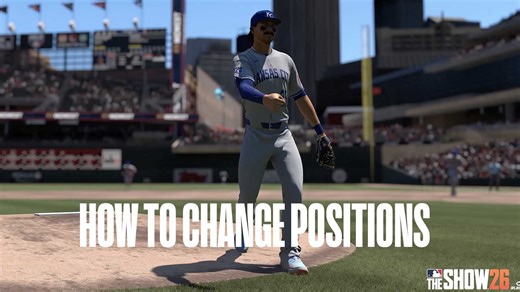 MLB The Show 26 Guide - How to Change Positions in RTTS
