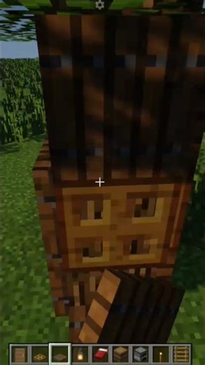 Tree House 💀 #minecraft #minecraftshorts #minecraftbuilds