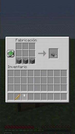 ¿COMO HACER un SOPORTE PARA POCIONES en MINECRAFT? [✅FACIL] #shorts #minecraft #minecraftshorts