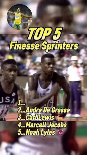 Top 5 Fastest FINESSE Sprinters That Shocked The World!