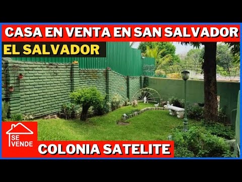 BONITA CASA EN VENTA EN SAN SALVADOR EL SALVADOR