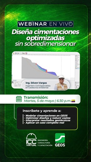 🟢 Webinar GEO5: Design optimized foundations without oversizing