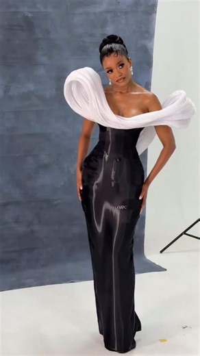 Still wondering what to create with your Liquid Organza from us? Here’s another stunning inspiration made from our fabric. ✨ #ohemaaglobal #ohgfabrics #ohgqueen | Ohemaaglobal