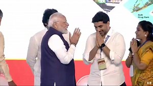 589K views · 20K reactions | A cherished memory of the Honourable Prime Minister as he fondly recalled and explained to our Hon'ble Chief Minister about the meaningful conversation we had during my meeting with him last month. #ministerindcomfood #Janamkosamebharath #Janamthobharath #Tgv_Bharath #KurnoolMLA #AndhraPradesh Narendra Modi Nara Chandrababu Naidu | Tgv bharath | Facebook