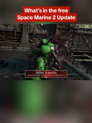"Purge the xenos and reclaim the facility.” Space Marine 2 launched it... | helldivers x warhammer