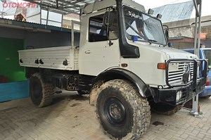 Mercedes-Benz Unimog 1300 Murah, Eks Jenderal, Dilepas Rp 300 Jutaan - Otomotifnet.com