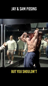 Posing techniques w/ Sam 💪 #bodybuilding | Jay Cutler