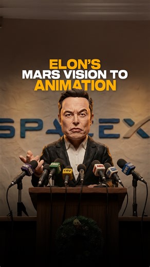 Simone Ferretti | AI Content Creator | Comment “AI” and I’ll send you the full workflow. Elon just announced the new Mars subscription plan. Here’s an AI stop-motion test I made... | Instagram