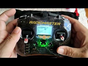 RadioMaster Pocket 遙控器 在按壓開關SE上 設置解鎖功能 - 設定回彈撥桿或按鍵可當上鎖解鎖或是兩段開關使用 其它遙控器也適用