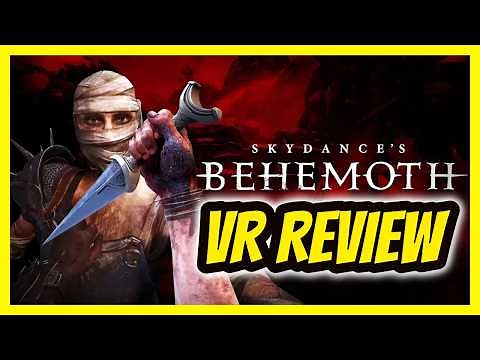 Skydance's Behemoth VR REVIEW! Is It GOOD? Behemoth Early Review!