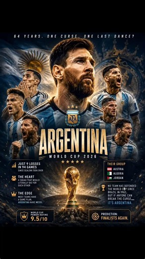 ARGENTINA World Cup 2026 Preview 🇦🇷 | Can Messi & Scaloni Do The Impossible Again? | Squad Analysis
