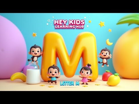Letter M Song 🎵 | Learn Phonics M | ABC Song for Kids