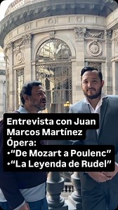19K views · 319 reactions | Entrevista con @juanmarcos27 •De Mozart...