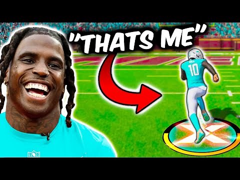 TYREEK HILL CHALLENGED ME TO A MADDEN GAME, HE'S UNSTOPPABLE!!!