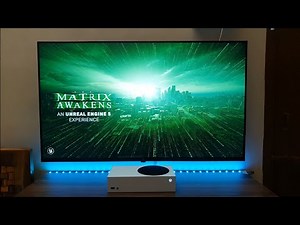 Matrix Awakens Gameplay Xbox Series S (4K HDR Upscaling)