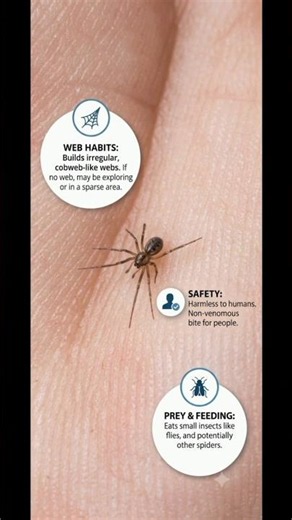 The Secret Life of the Cellar Spider: Your Home's Natural Guardian #nature #insects #wildlife