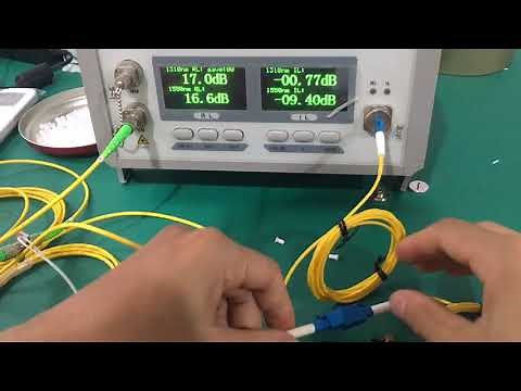 how to use in line fiber optic variable attenuator to change the attenuation