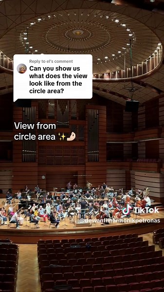 Best Seats at Dewan Filharmonik PETRONAS, Kuala Lumpur