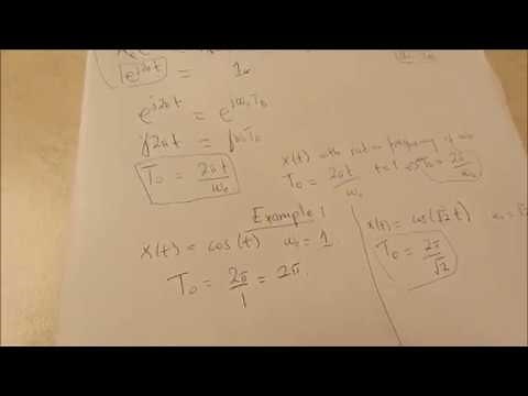 Easy Steps on How to Find Fundamental Period of any Signal