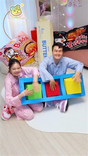 DIY Giant Butter Squishy🧈Buldak Squishy🍜Clicker🚦초초초대형 버터스퀴시, 불닭스퀴시, 클릭커 만들기