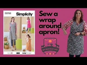 Sewing Simplicity 9766 Wrap Tabard Apron