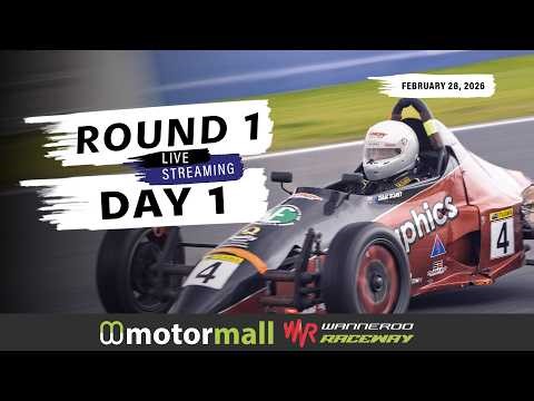LIVE MOTORSPORT: WA Sporting Car Club 2026 Championship - Round 1 Day 1