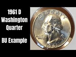 1961 D Washington Quarter