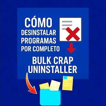 Completely remove programs from your PC with Bulk Crap Uninstaller 🔥 Clean your Windows to the max ✅