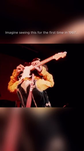 @morethanjusthearing on Instagram: "HE PLAYED IT BLIND 🎸🤯 This is pure showmanship. At the Monterey Pop Festival (1967), Jimi Hendrix didn’t just play the notes – he put on a show that changed rock history. During the solo of „Hey Joe,“ he casually threw the guitar behind his head and continued to play flawlessly without even looking at the fretboard. He was competing with The Who for the audience’s attention that night, so he pulled out every trick he knew. Playing behind the back became one