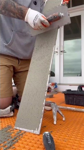 Tile Adhesive Powder| Easy Application Guide!✨| Tiles info shorts | #shorts