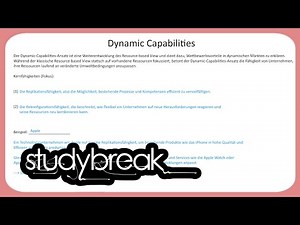 Dynamic Capabilities | Enterprise Transformation