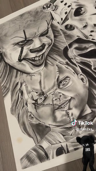 Portrait Drawings by TikTok Artists