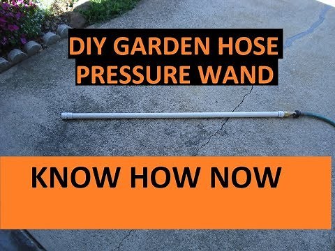 High Pressure Wand for Garden Hose DIY
