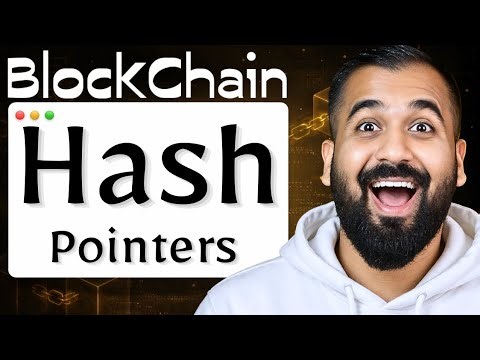 Hash Pointers in Blockchain Explained with Example in Hindi | Blockchain Series
