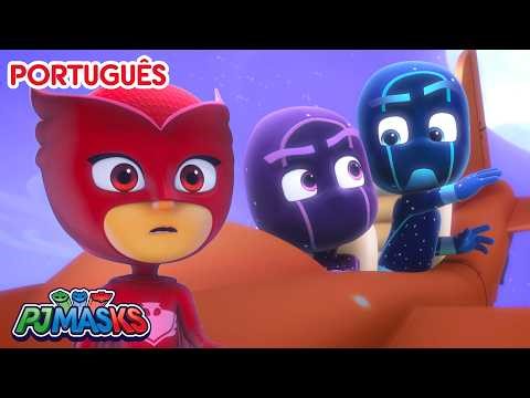 O Vôo do Ninja 🌙 PJ Masks em Português episódios completos 🦸 Desenhos animados