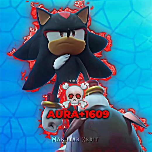 When Shadow and Sonic Activate Their Aura ⚡🔥 | Real Moonshine Funk (Slowed) | #trend