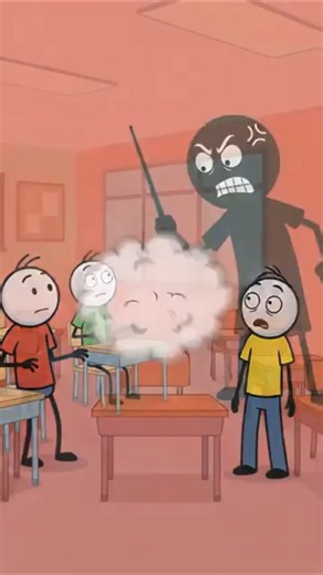 He Blamed the DOG… But He Doesn’t Have One 😂 #comedyshorts #stickman #youtubeshorts#viralshorts